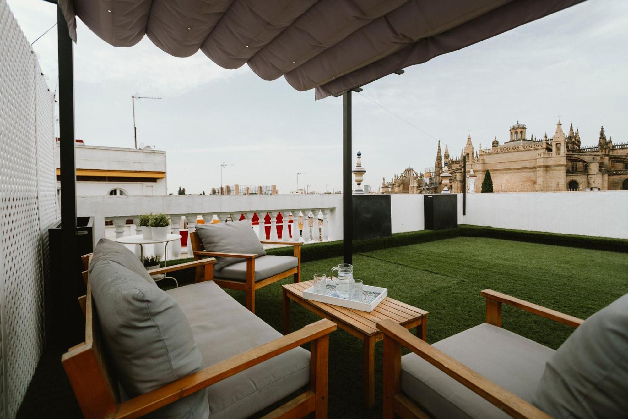 Complete Studio With Terrace - 1Bth- La Giralda Sevilha Exterior foto